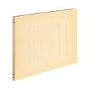 【送料無料】(まとめ) TANOSEEフラットファイルE(エコノミー) B4ヨコ 150枚収容 背幅18mm イエロー 1パック(10冊) 【×30セット】