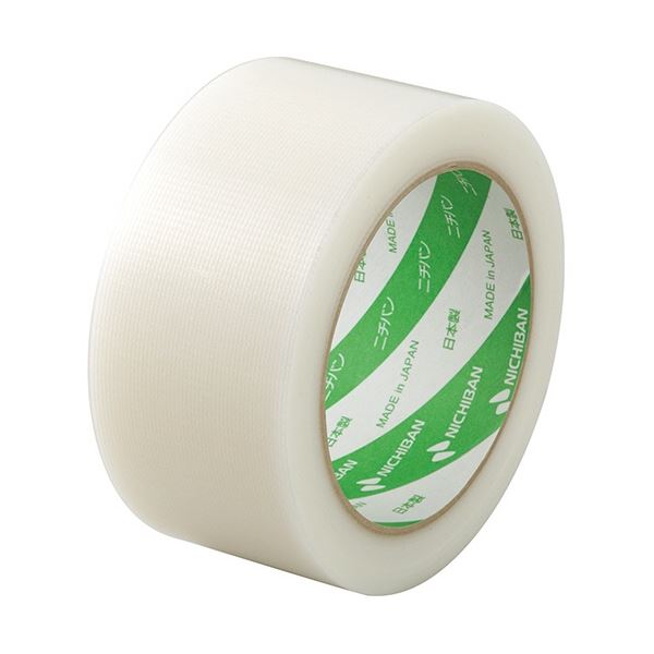 (まとめ) ニチバン フィルムクロステープ 梱包用 50mm×25m 半透明 185-50 1巻 【×30セット】