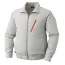 【送料無料】KU90510 空調服 R ポリエステル製遮熱長袖ブルゾン 服のみ シルバー 2L