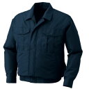 【送料無料】KU90540 空調服 R ポリエステル製長袖ブルゾン 服のみ ネイビー XL