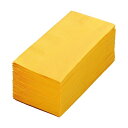【送料無料】(まとめ) カラーナプキン 2PLY 8つ折 レモン 2PLU-28-L 1パック(50枚) 【×30セット】
