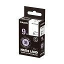 【送料無料】(まとめ)カシオ計算機 ラベルテープ XR-9TRWE 黒文字白テープ9mm【×5セット】