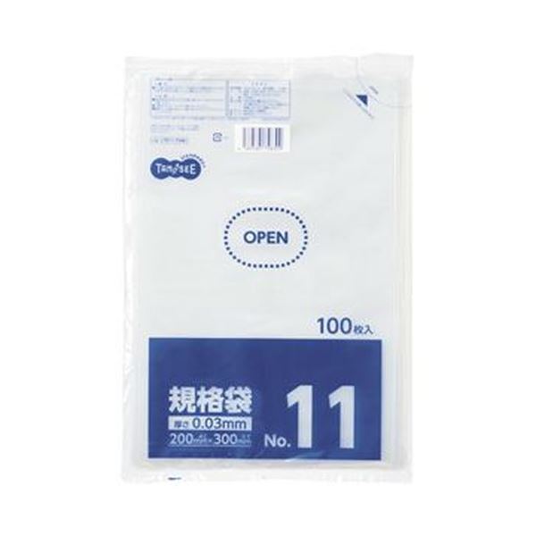 【送料無料】（まとめ）TANOSEE 規格袋 11号0.03×200×300mm 1パック（100枚）【×50セット】 生活用品・インテリア・雑貨 文具・オフィス用品 袋類 その他の袋類 レビュー投稿で次回使える2000円クーポン全員にプレゼント