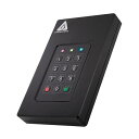 【送料無料】Apricorn AegisFortress L3 暗証番号対応ポータブルSSD 1TB AFL3-S1TB 1台