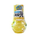 (まとめ)小林製薬 トイレの消臭元爽やかはじけるレモン 400ml 1個【×10セット】
