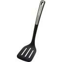 【送料無料】〔36個セット〕 サーモス ナイロン ターナー フライ返し 約幅8.5cm ブラック 食洗機対応 ふっ素コーティング キッチン 台所
