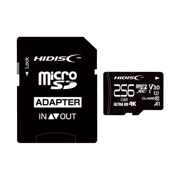【送料無料】microSDXCカード 256GB HDMCSDX256GCL10V30