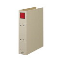 【送料無料】(まとめ) キングジム 保存ファイル A4S タテ型・片開き 背幅:65mm 赤 【×10セット】