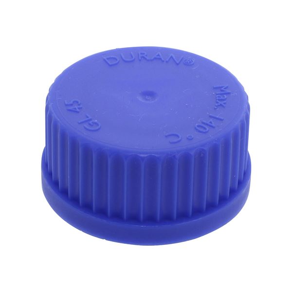 【送料無料】ねじ口びん青キャップ GL-45 【017200-451A】
