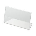 【送料無料】(まとめ) クルーズ アクリル製カード立て L型 小 110×61mm CRL791011 1セット(10個) 【×10セット】(3)