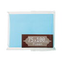 【送料無料】(まとめ) TANOSEE ふせん 75×100mm 空 1冊 【×30セット】