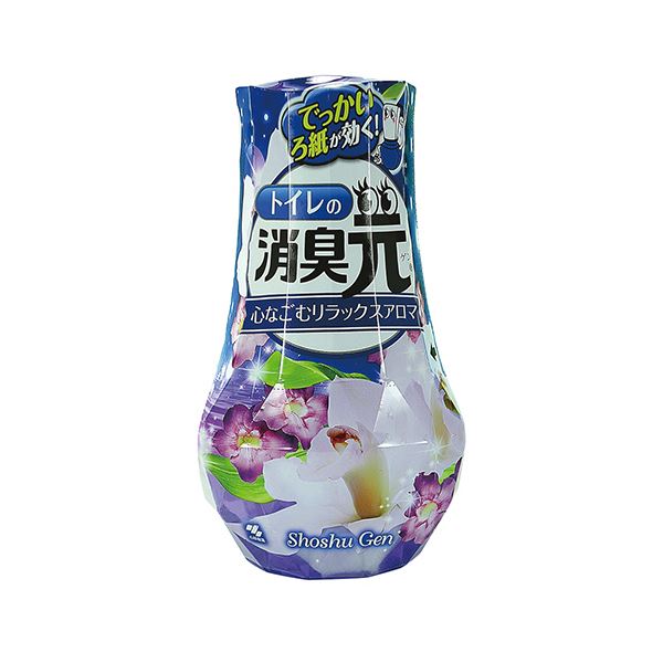 【送料無料】（まとめ）小林製薬 トイレの消臭元心なごむリラックスアロマ 400ml 1個【×10セット】 生活用品・インテリア・雑貨 アロマ・芳香剤・消臭剤 芳香剤・消臭剤 レビュー投稿で次回使える2000円クーポン全員にプレゼント