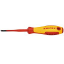 【送料無料】KNIPEX クニペックス 9824-01SLS スリム 絶縁 ドライバー (プラス/マイナス) 工具 ツール DIY 作業工具 道具