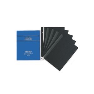 【送料無料】セキセイ ハーパーハウス フリーアルバム スペア台紙 A4 フリー黒台紙 XP-25F 1セット(50枚：5枚×10パック)