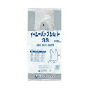 【送料無料】(まとめ) 福助工業 イージーバッグ シルバー SS 0473413 1パック(100枚) 【×10セット】