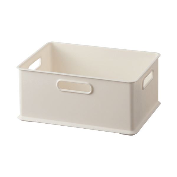 【送料無料】（まとめ）サンカ squ+ ナチュラ インボックスS ホワイト NIB-SWH 1個【×3セット】