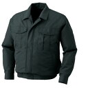 【送料無料】KU90540 空調服 R ポリエステル製長袖ブルゾン 服のみ チャコール S