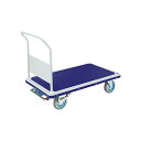 【送料無料】TRUSCO 始動アシスト台車 アクセルペダル式 足踏みストッパー付 502NFA-FB 1台 完成品
