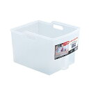 【送料無料】〔24個セット〕 キッチン収納 幅24×奥行33.4×高さ22cm ワイド クリア 吊り戸棚 収納 ボックス 収納ストッカー キッチン