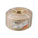 【送料無料】TRUSCO 麻ロープ φ12mm×30m コイル巻 R-1230A 1巻
