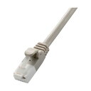 (まとめ) エレコム Cat5e対応ツメ折れ防止LANケーブル ライトグレー 5m LD-CTT/LG5/RS 1本 【×30セット】