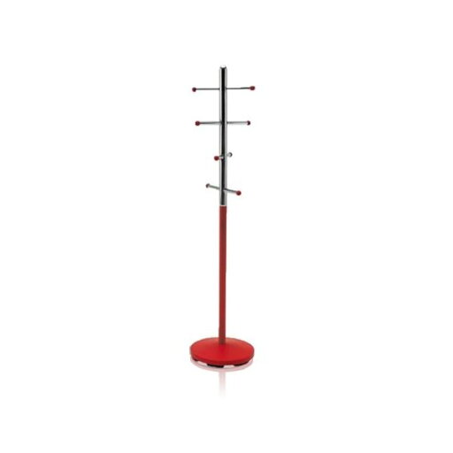 ジュニア ポールスタンド コートハンガー 幅28×奥行28×高さ122.5cm レッド スチールパイプ 組立品 子供部屋 ベッドルーム ジュニア ポールスタンド コートハンガー 幅28×奥行28×高さ122.5cm レッド スチールパイプ 組立品 子供部屋 ベッドルーム