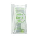 【送料無料】(まとめ)セイニチ ユニパック バイオ チャック付 ヨコ50×タテ70×厚み0.04mm EA-4 1パック(100枚) 【×10セット】