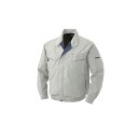 【送料無料】KU90470 空調服 R 綿・ポリ混紡 シルバー L