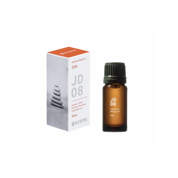 【送料無料】アットアロマ エッセンシャルオイル2本セット JD08 禅（ZEN） 10ml【代引不可】 生活用品・インテリア・雑貨 アロマ・芳香剤・消臭剤 エッセンシャルオイル レビュー投稿で次回使える2000円クーポン全員にプレゼント