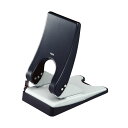【送料無料】(まとめ) プラス 2穴パンチ フォース1/2Lサイズ 52枚穿孔 ブラック 紙箱入 PU-852A 1台 【×5セット】