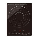 【送料無料】ドリテック IHクッカー ラルジュ 1400W ブラック DI-120BK 1台