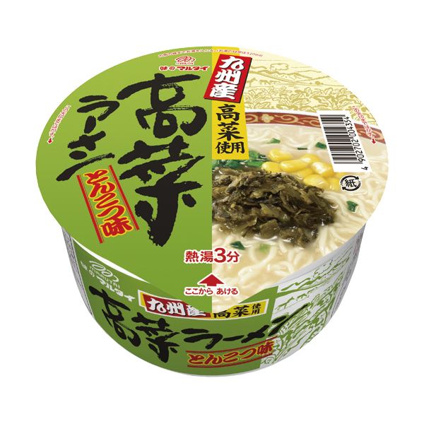 【送料無料】（まとめ）マルタイ 九州産 高菜ラーメンとんこつ味 89g 1ケース（12食）【×2セット】【代引不可】 フード・ドリンク・スイーツ カップ食品 カップラーメン その他のカップラーメン レビュー投稿で次回使える2000円クーポン全員にプレゼント