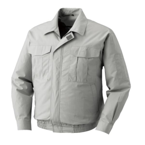 【送料無料】KU90550 空調服 R 綿薄手 服のみ シルバー S