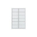 【送料無料】OBC 単票タックシール(2連用)A4タテ ラベルサイズ85×42mm LT-22 1箱(600枚)