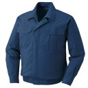 【送料無料】KU90550 空調服 R 綿薄手 服のみ ダークブルー 5L