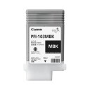 (まとめ) キヤノン Canon インクタンク PFI-103 顔料マットブラック 130ml 2211B001 1個 【×6セット】(2)