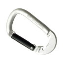 (まとめ)角利産業 アルミカラビナ 6mm 銀【×10セット】