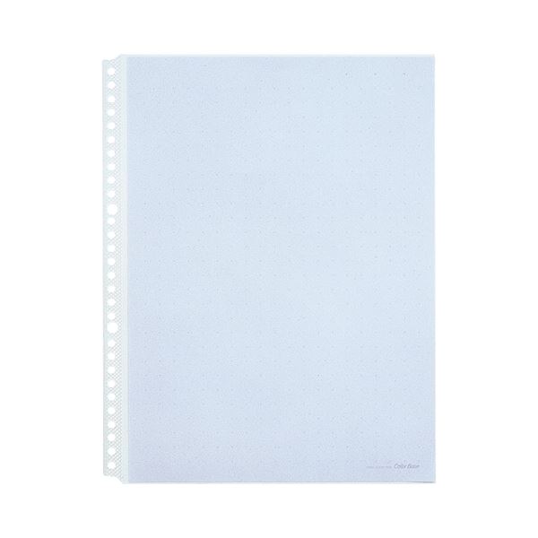 【送料無料】(まとめ) キングジム カラーベースポケットA4タテ 2・4・30穴 青 103CP 1セット(50枚:10枚×5パック) 【×10セット】