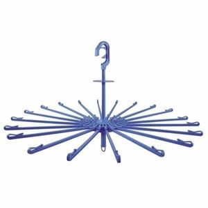 〔20個セット〕 洗濯物干し 洗濯ハンガー 直径約83cm ストッパー付き 折りたたみ可 パラソルハンガー ..