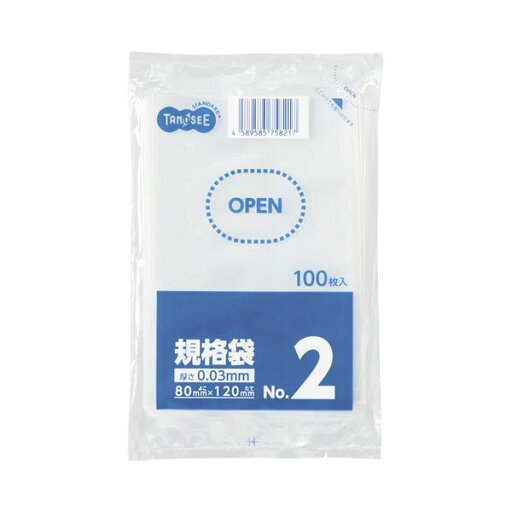 (まとめ)TANOSEE 規格袋 2号0.03×80×120mm 1セット(4000枚:100枚×40パック)【×2セット】 (まとめ)TANOSEE 規格袋 2号0.03×80×120mm 1セット(4000枚:100枚×40パック)【×2セット】