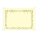 【送料無料】ササガワ タカ印 OA賞状用紙 クリーム A3 タテ書用 業務用パック 10-1187 1ケース(100枚)