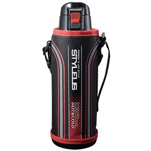 楽天イーグルアイ楽天市場店【送料無料】【20個セット】 スポーツマグボトル/水筒 【1L レッド】 温・冷両用 魔法瓶仕様 ワンタッチ中栓 『スタイラス ネオ』 生活用品・インテリア・雑貨 キッチン・食器 お弁当グッズ・水筒 レビュー投稿で次回使える2000円クーポン全員にプレゼント