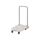 【送料無料】TRUSCO 小型樹脂台車 こまわり君 省音G車輪 600mm×390mm ホワイト MP-6039N2-W 1台 完成品