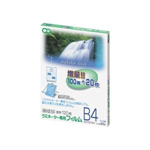 【送料無料】アスカ ラミネーター専用フィルム B4 100μ BH210 1セット(600枚：120枚×5パック) 生活用品・インテリア・雑貨 文具・オフィス用品 ラミネーター レビュー投稿で次回使える2000円クーポン全員にプレゼント