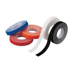 (まとめ) TRUSCO マジックバンド 超薄型 幅10mm×長さ3m 青 MKH-1030-B 1巻 【×30セット】