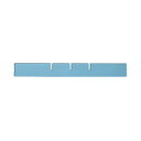 【送料無料】(まとめ)コクヨ レターケース(UNIFEEL)仕切板 浅型横仕切り 透明 LCD-UNAW1 1台【×50セット】
