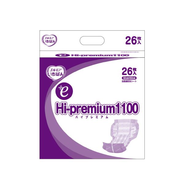 【送料無料】カミ商事 いちばん+e Hi-premium1100 病院施設用 26枚 1P ダイエット・健康 健康器具 介護用品 その他の介護用品 レビュー投稿で次回使える2000円クーポン全員にプレゼント