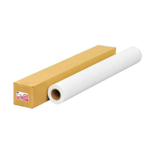 (まとめ)TANOSEEインクジェット用薄手マット紙 36インチロール 914mm×50m 1本【×2セット】 (まとめ)TANOSEEインクジェット用薄手マット紙 36インチロール 914mm×50m 1本【×2セット】