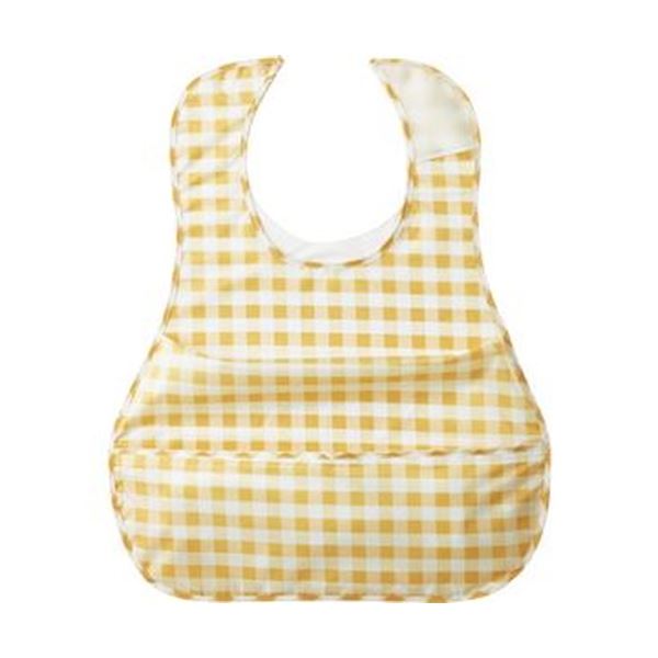 【送料無料】(まとめ)オオサキメディカル プラスハートこぼれにくい食事用エプロン ポケット付サイドタック ベージュ 73753 1枚【×10セット】