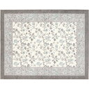 防炎 マット/絨毯 【約190×240cm グレー】 手洗いOK すべりにくい ホットカーペット対応 『ジュレ』 プレーベル【代引不可】(3)